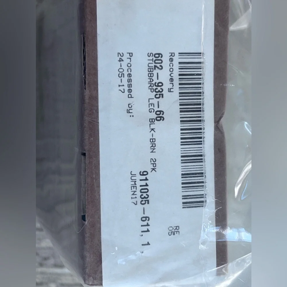 New in box IKEA STUBBARP Leg, black-brown ,2pack